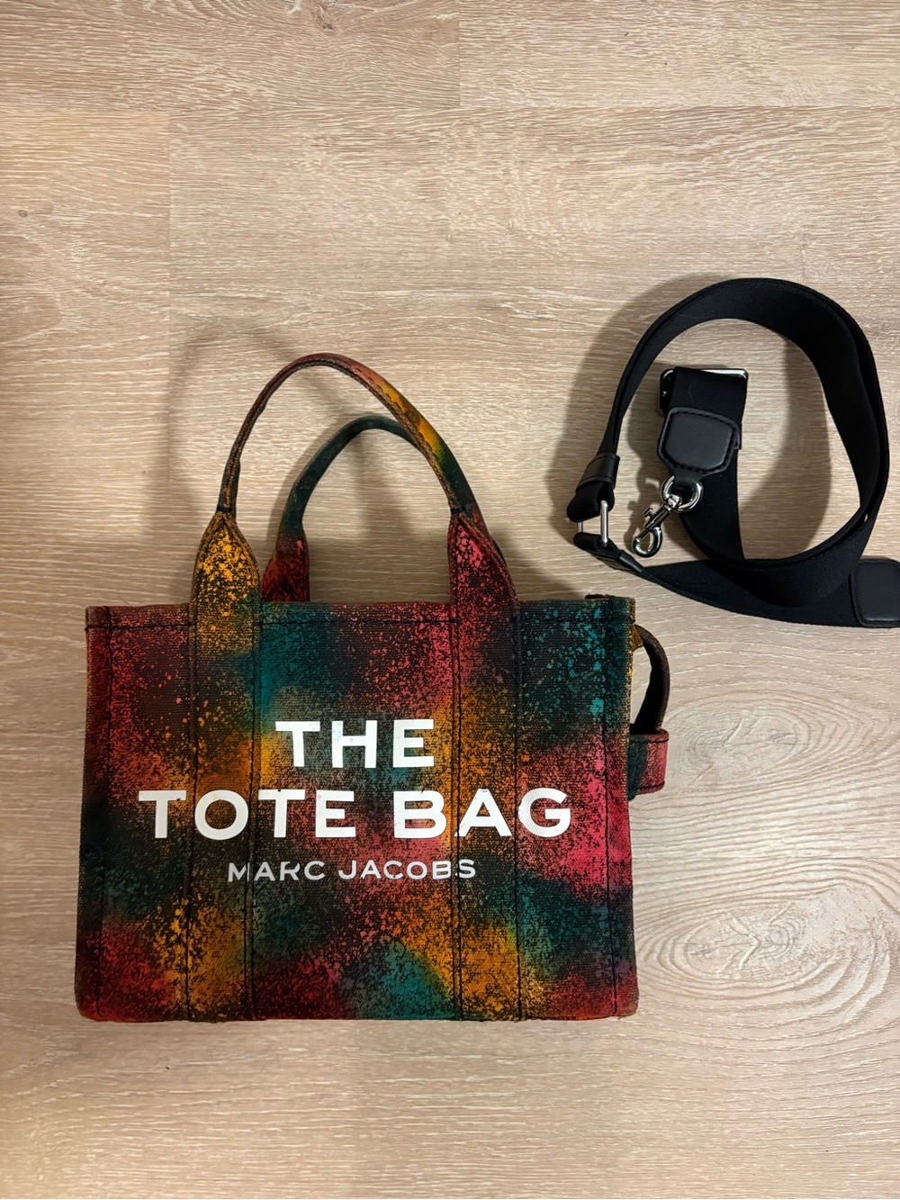 Small Marc Jacobs Customized The Tote Bag w/ Paint 🎨 🫟 Splatter